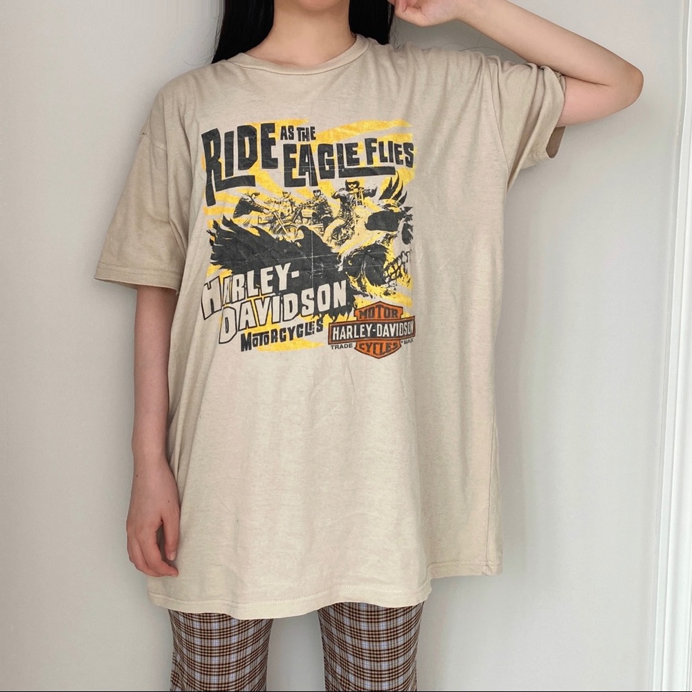 Vintage Harley Davidson eagle t shirt